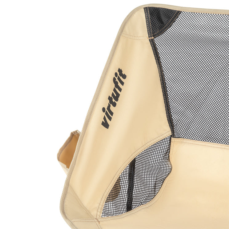 VirtuFit Camping Chair Compact - Beachchair - Beige