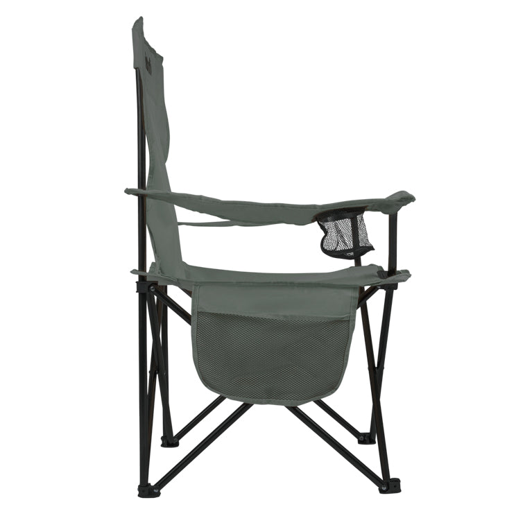 VirtuFit Foldable Camping Chair - Grey