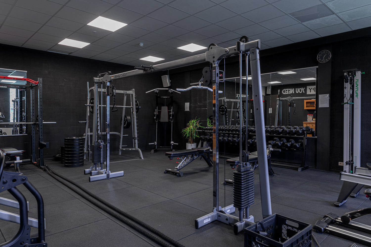 Flow Fitness Edge Rubber Tile - 50x15x2 cm
