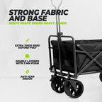 VirtuFit FW100 Foldable Trolley - 150 kg Load Capacity - Incl. Cover – Black