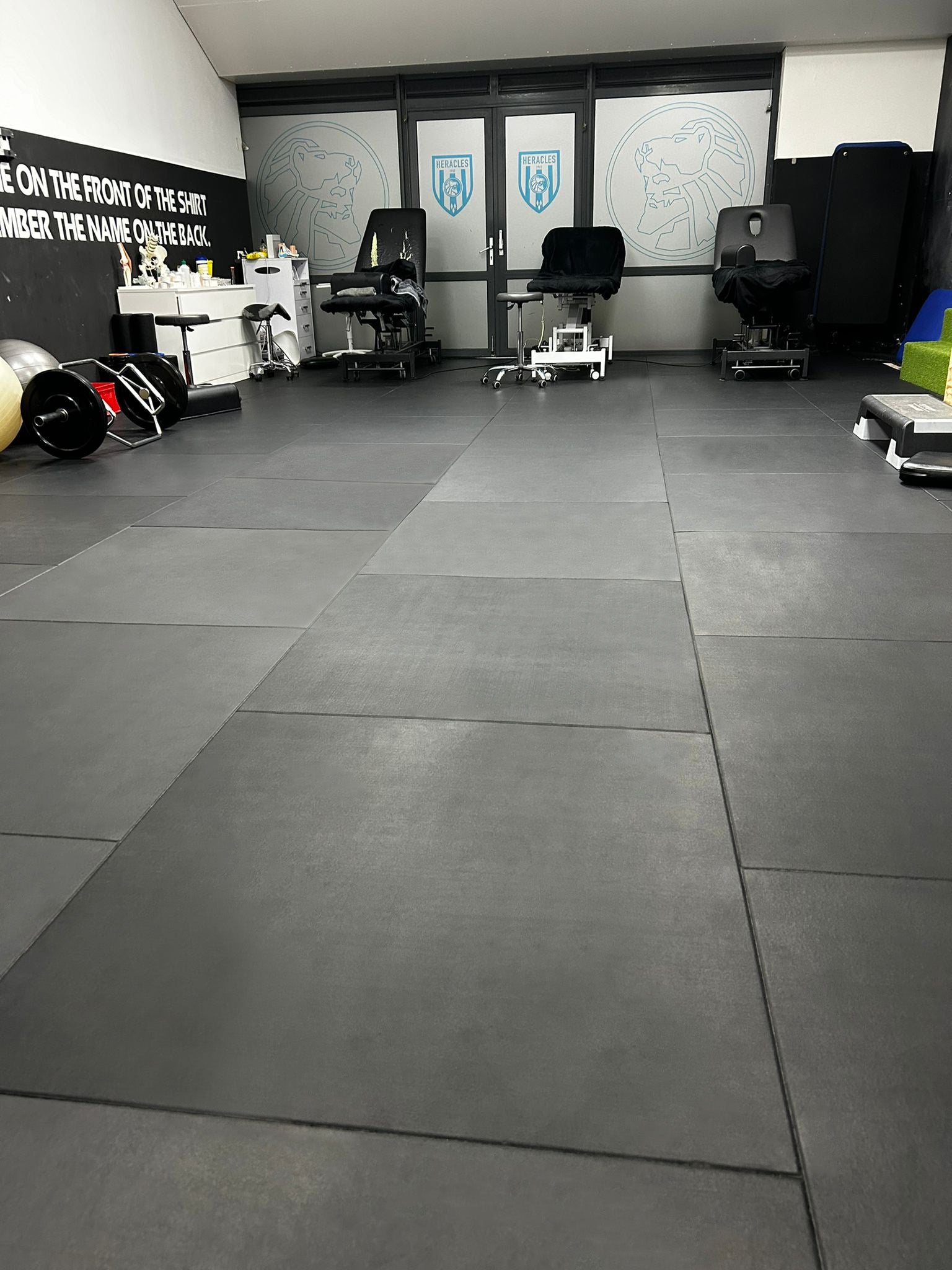 Flow Fitness Rubber Tile Pro 100x100x2