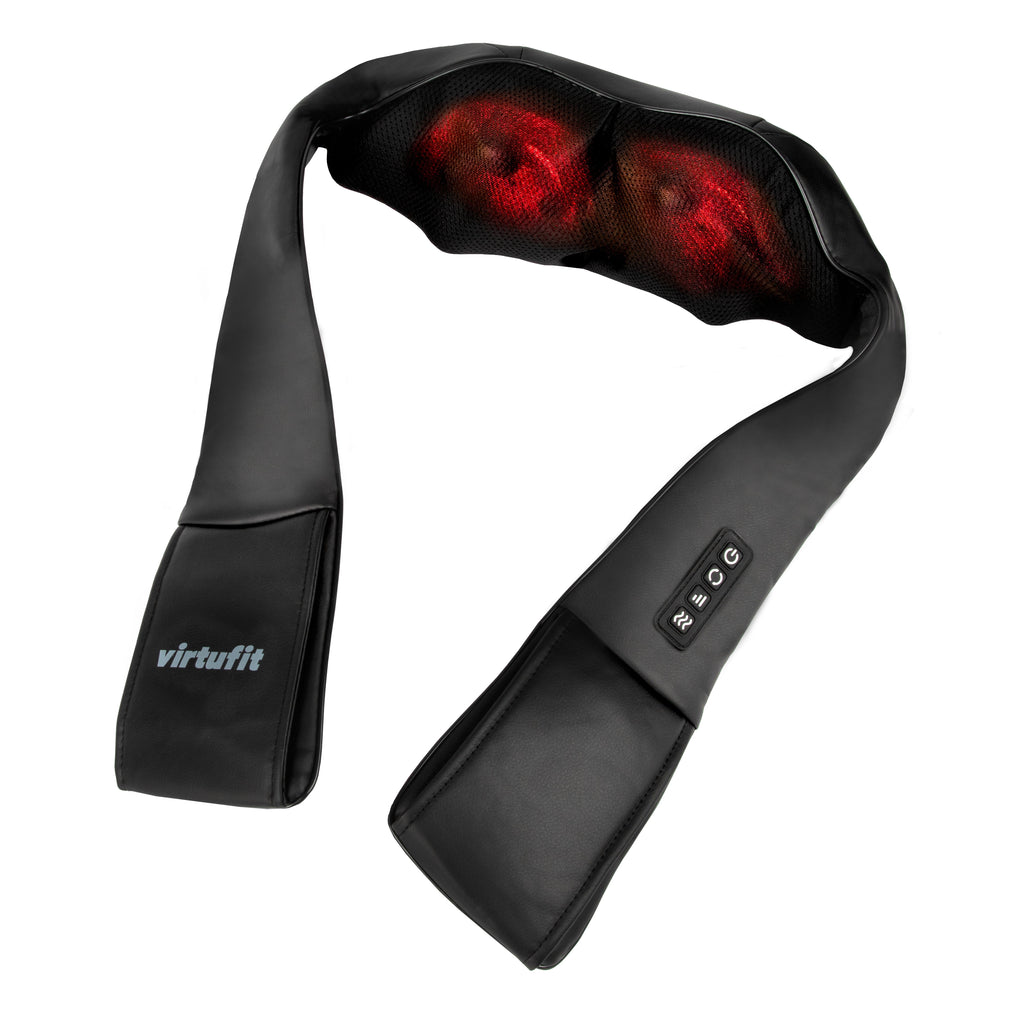 VirtuFit Wireless Neck Massager Pro - Shiatsu Massager with Heat Function
