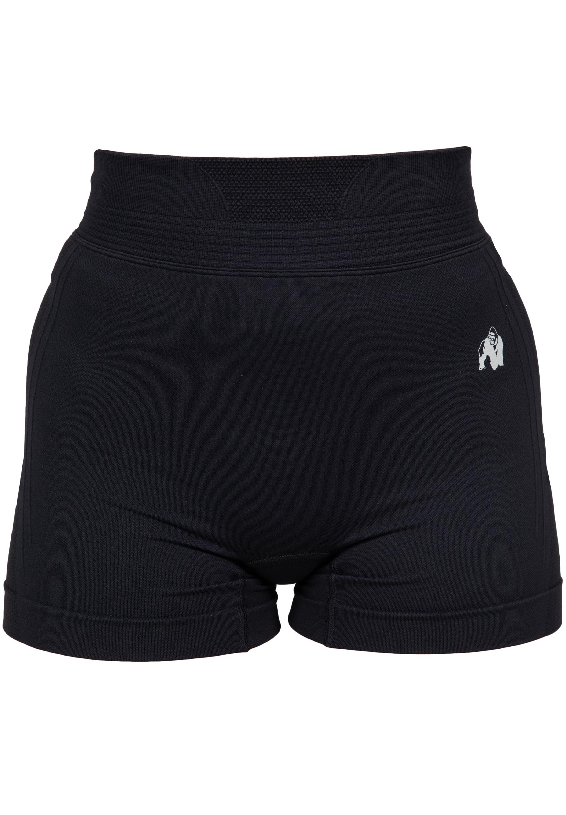 Gorilla Wear Whitney Seamless Shorts - Black