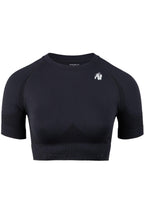 Gorilla Wear Whitney Seamless Crop Top - Black