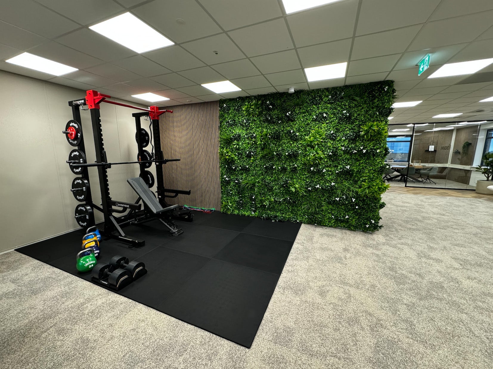 Flow Fitness Rubber Tile Pro 100x100x2