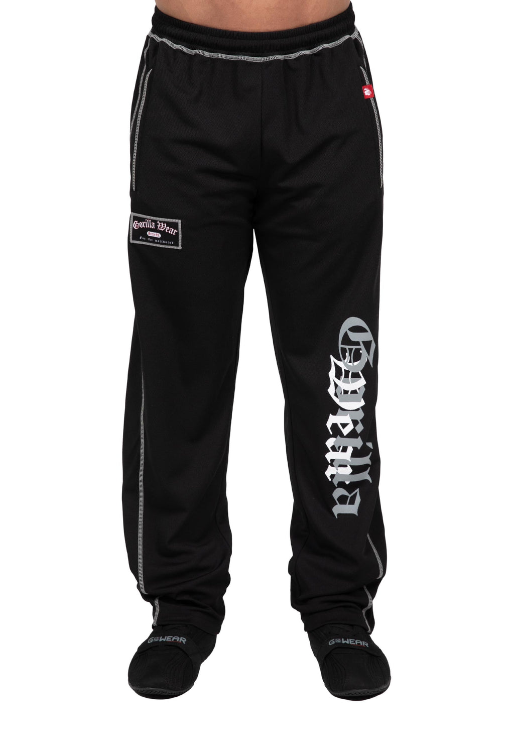 Gorilla Wear Marlow Mesh Pants - Black/Grey