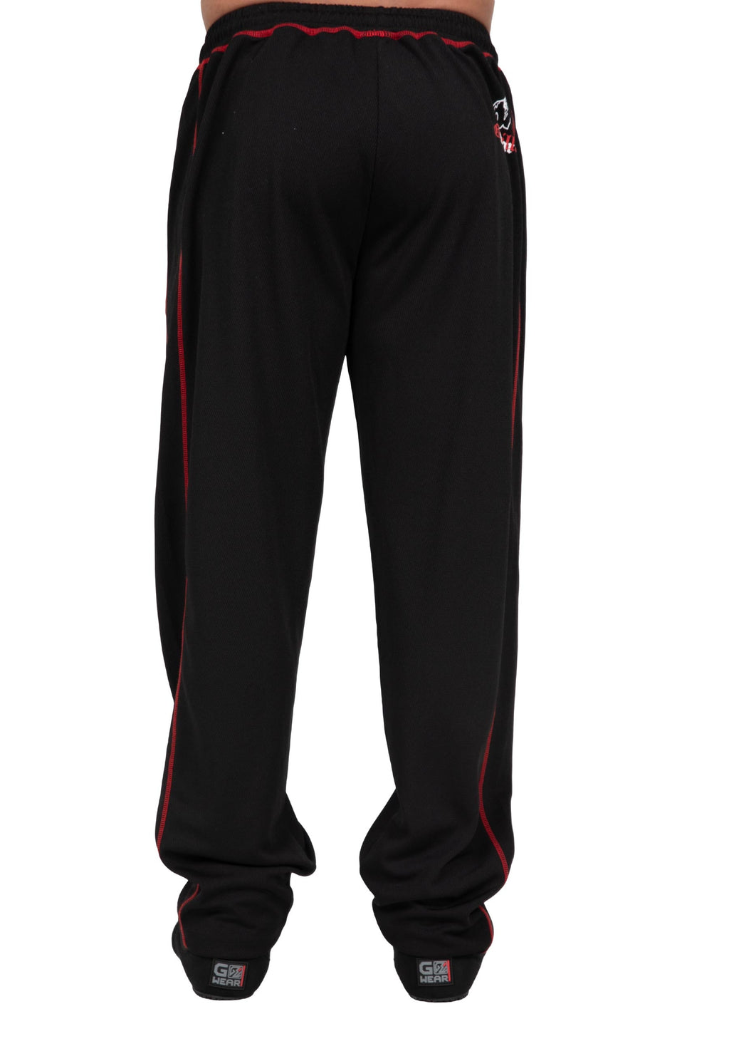 Gorilla Wear Marlow Mesh Pants - Black/Red