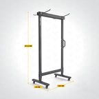Flow Fitness Opbergrek voor Fitnessmatten - Zwart 