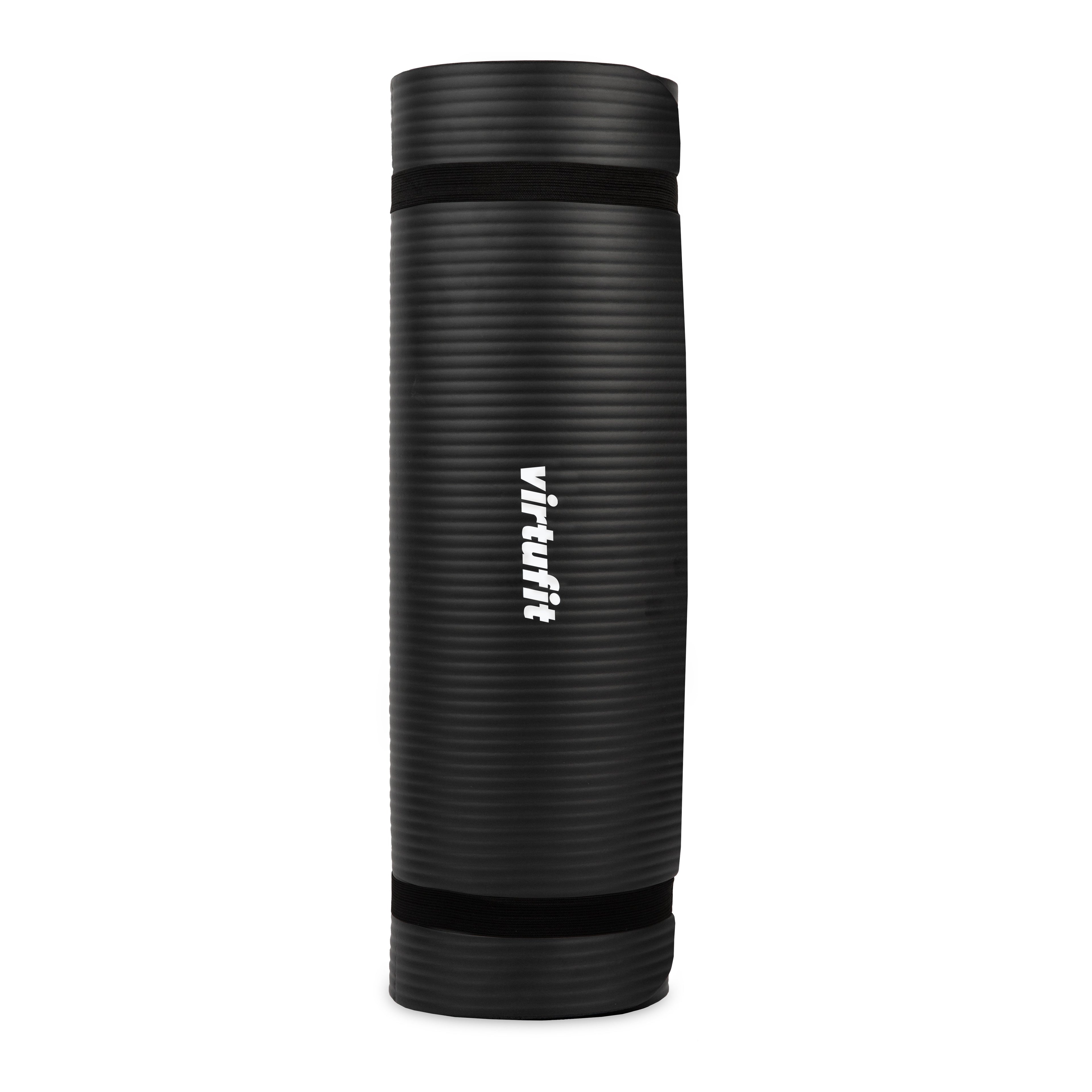 VirtuFit NBR Fitnessmat - 180 x 60 x 1,5 cm - Black