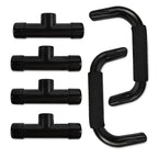 VirtuFit Push Up Bars - PVC - Black