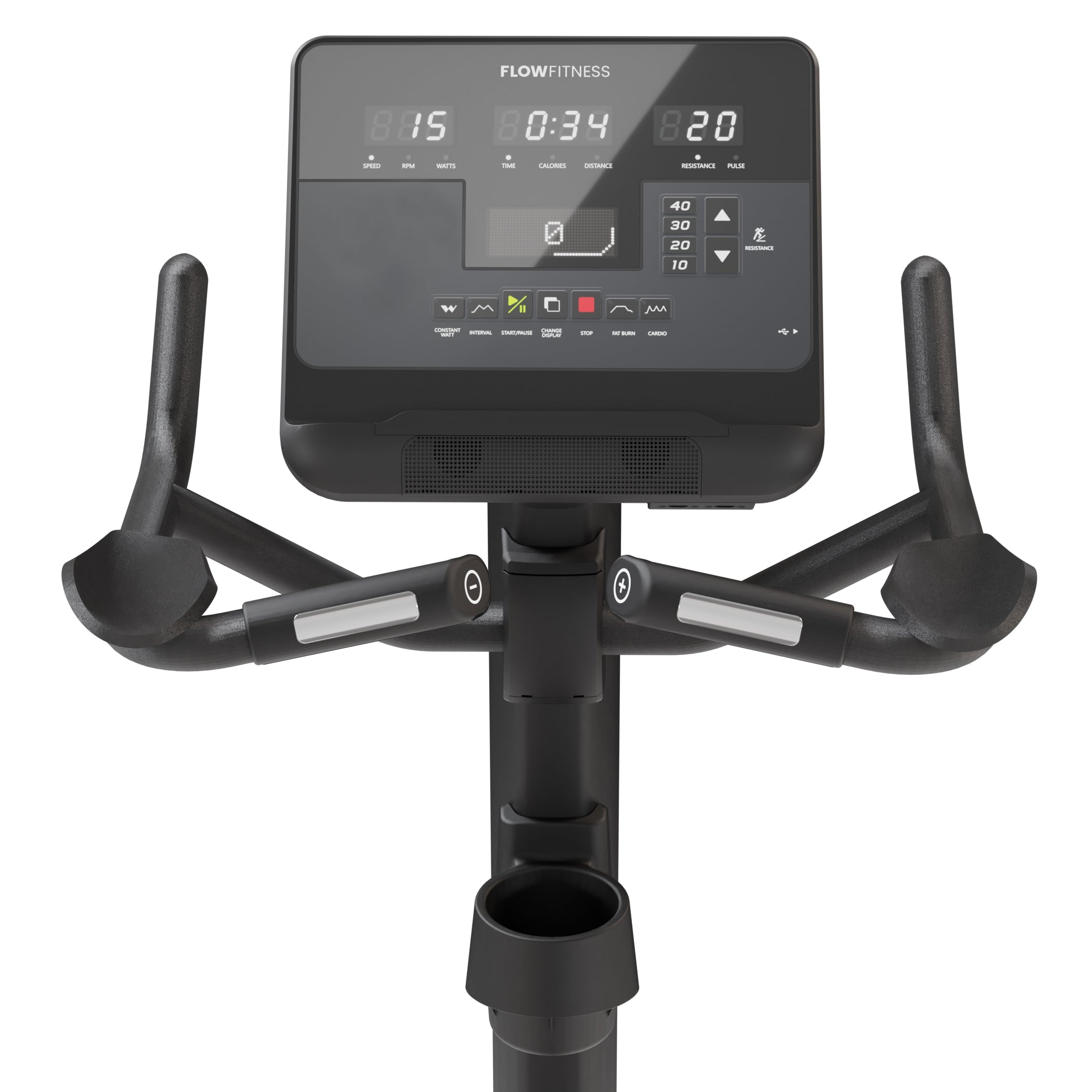 Flow Fitness Perform Pro B6i Exercise Bike - LED Console