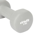 VirtuFit Vinyl Dumbbell Set Pro - 2 x 2 kg