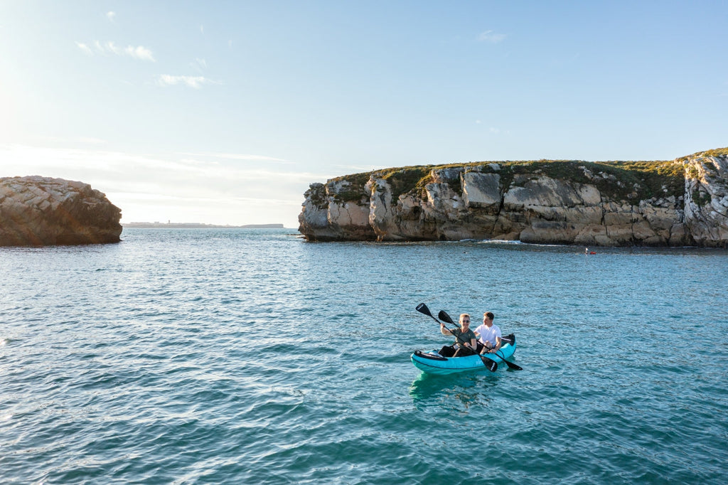 VirtuFit Kayak 335 - Turquoise - With Kayak seats and carrying bag