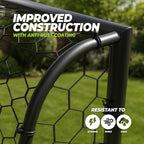 VirtuFit Voetbaldoel Premium - Heavy Duty Voetbal Goal - 180 x 120 x 60