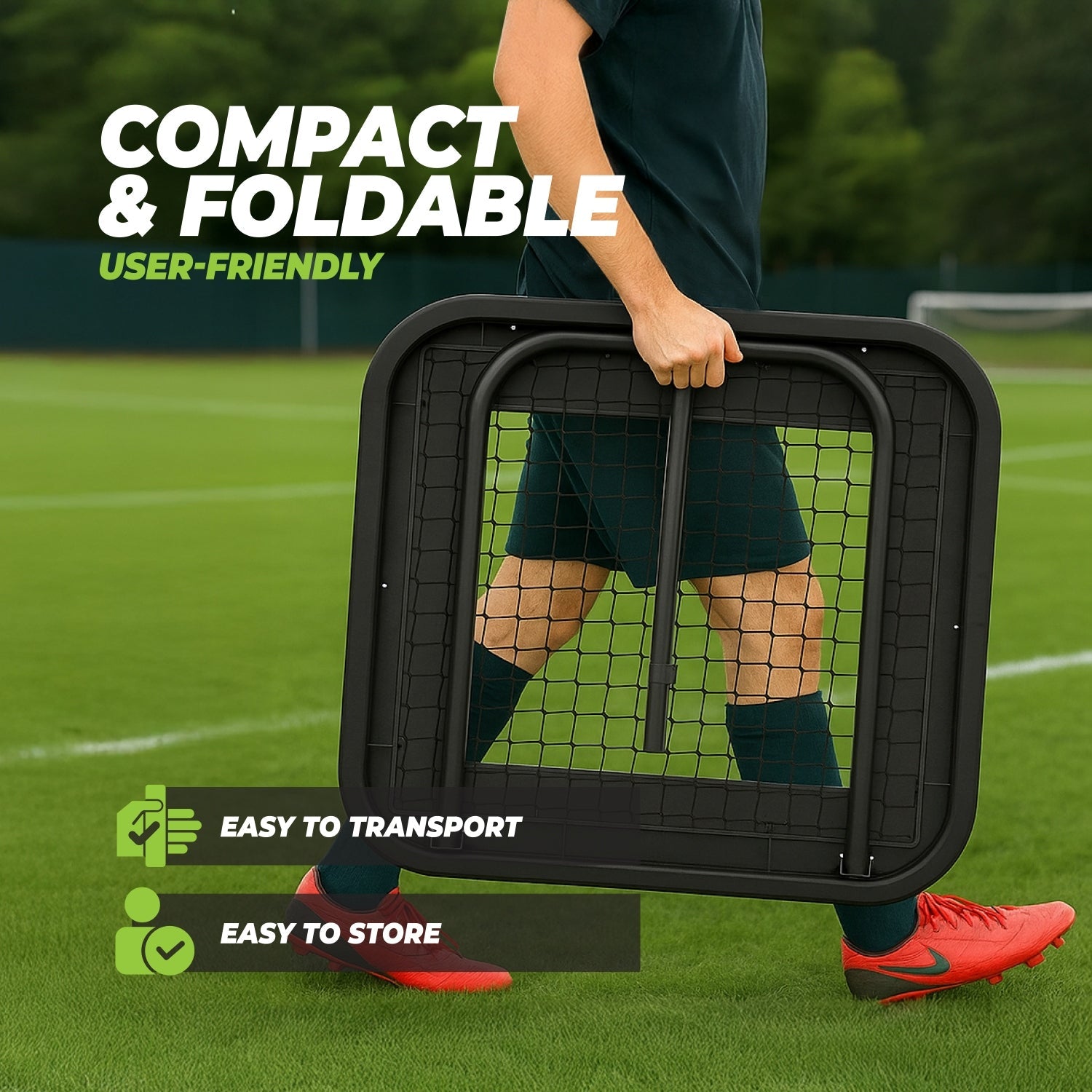 VirtuFit Adjustable Rebounder Pro - 84 x 84 cm