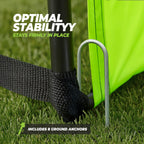 VirtuFit Pop-Up Voetbaldoelen Set - Voetbalgoals - 120 x 90 cm