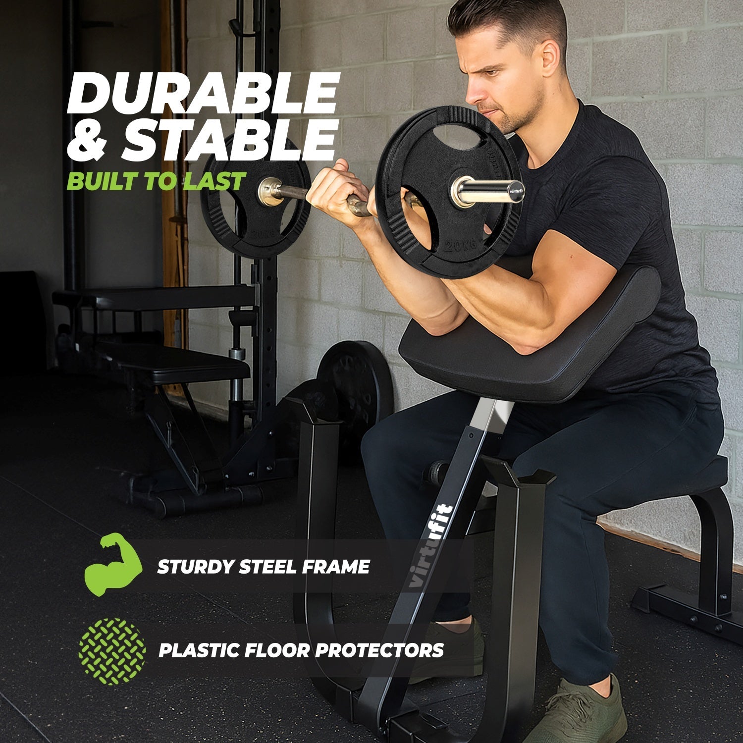 VirtuFit Preacher Curl Station
