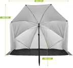 VirtuFit Beach Parasol With Windshield