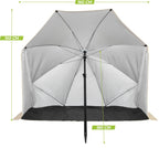 VirtuFit Beach Parasol With Windshield