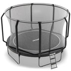 VirtuFit Premium Trampoline with Safety Net - Black - 366 cm