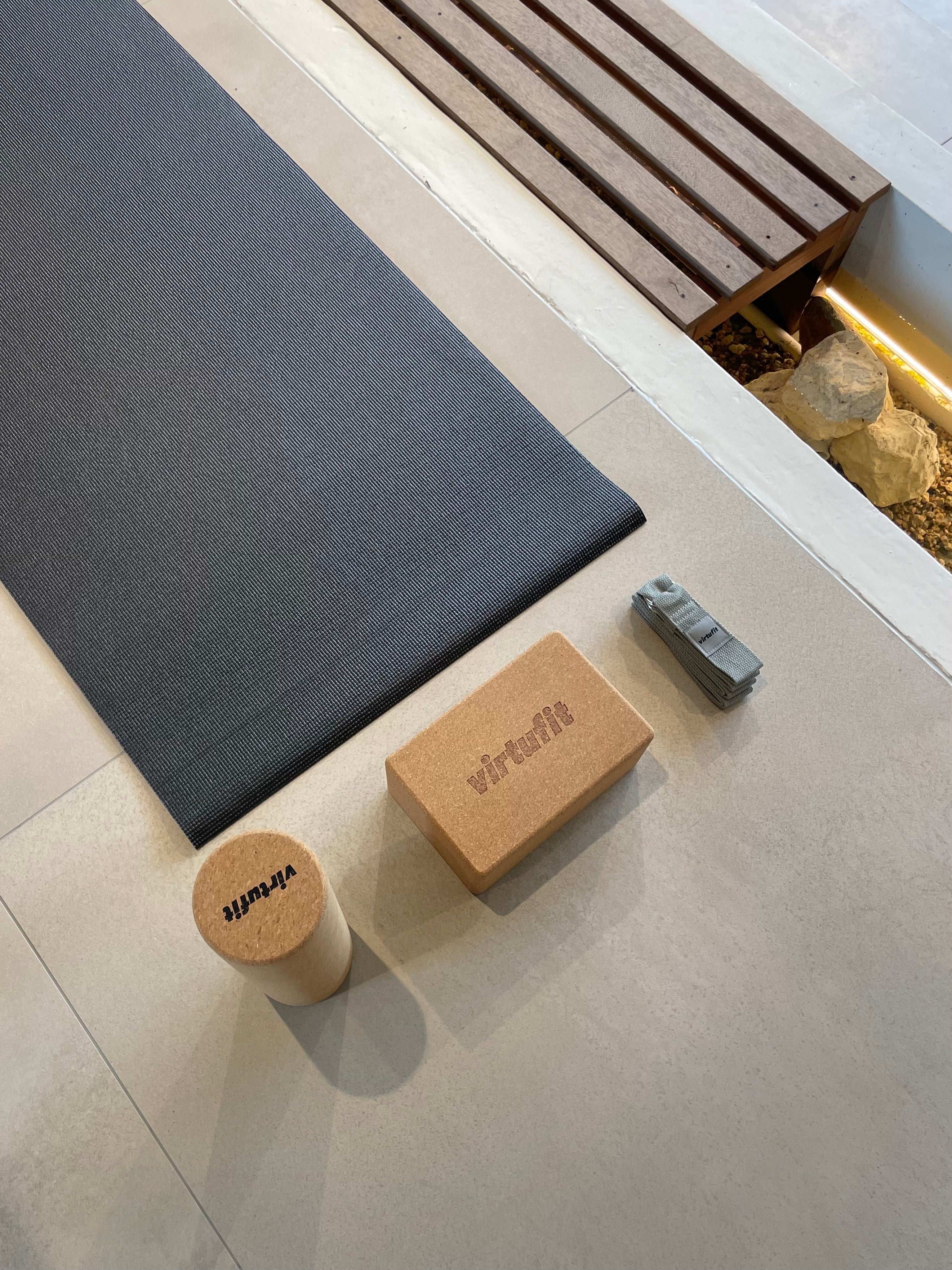 VirtuFit Premium Cork Yoga Block