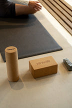 VirtuFit Premium Cork Yoga Block