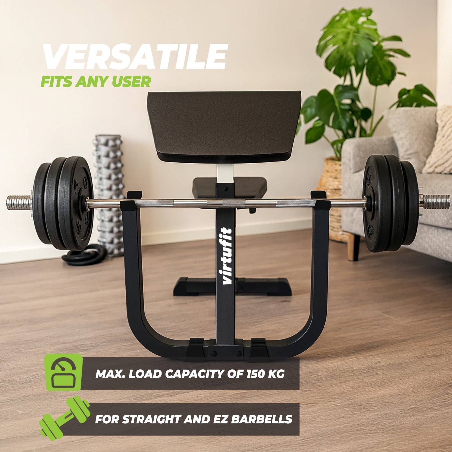 VirtuFit Preacher Curl Station