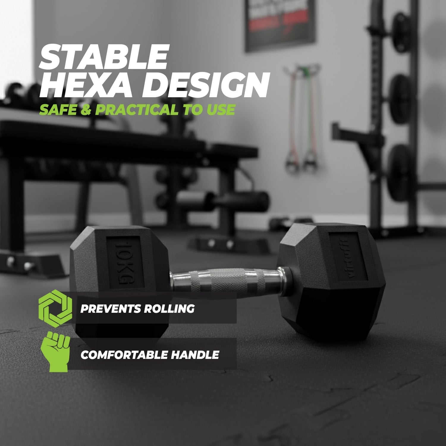 VirtuFit Hexa Dumbbell Pro - 5 kg