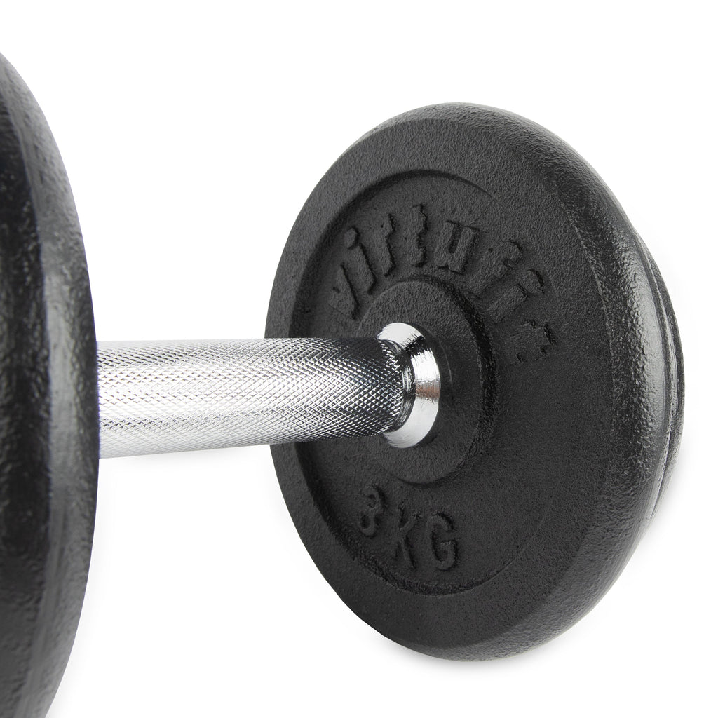 VirtuFit Adjustable Dumbbellset Pro - Cast Iron - 1 x 15 kg