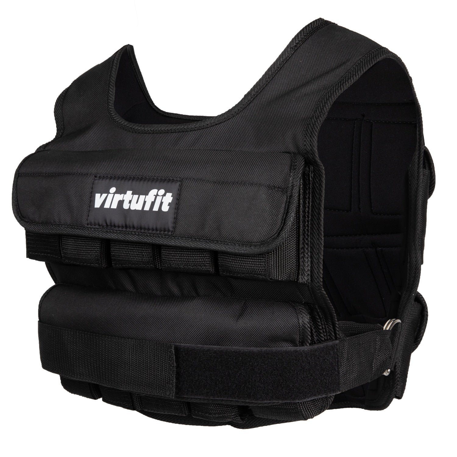 VirtuFit Adjustable Weight Vest Pro - 10 kg - Black