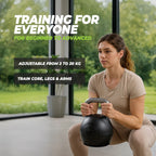 VirtuFit Adjustable Kettlebell 20 kg