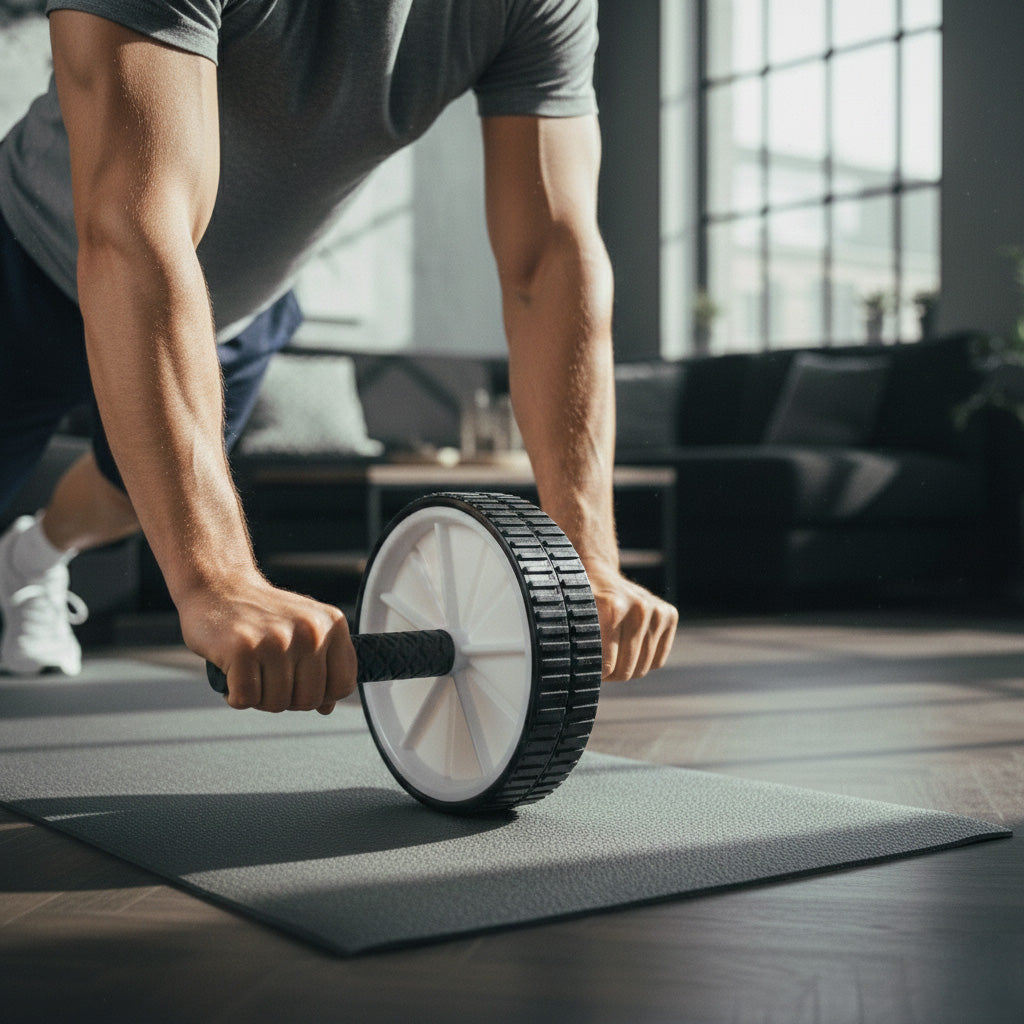 VirtuFit Double Abdominal Wheel - Ab Wheel