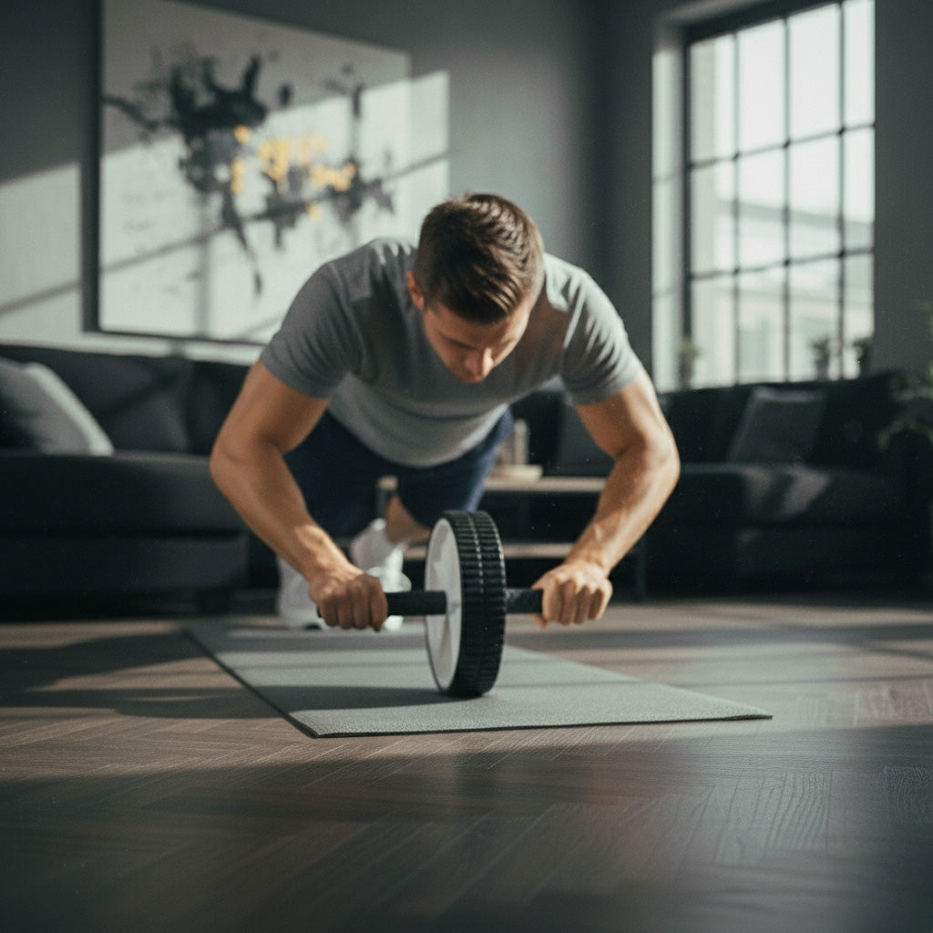 VirtuFit Double Abdominal Wheel - Ab Wheel