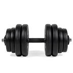 VirtuFit Adjustable Dumbbell - Vinyl - 15 kg