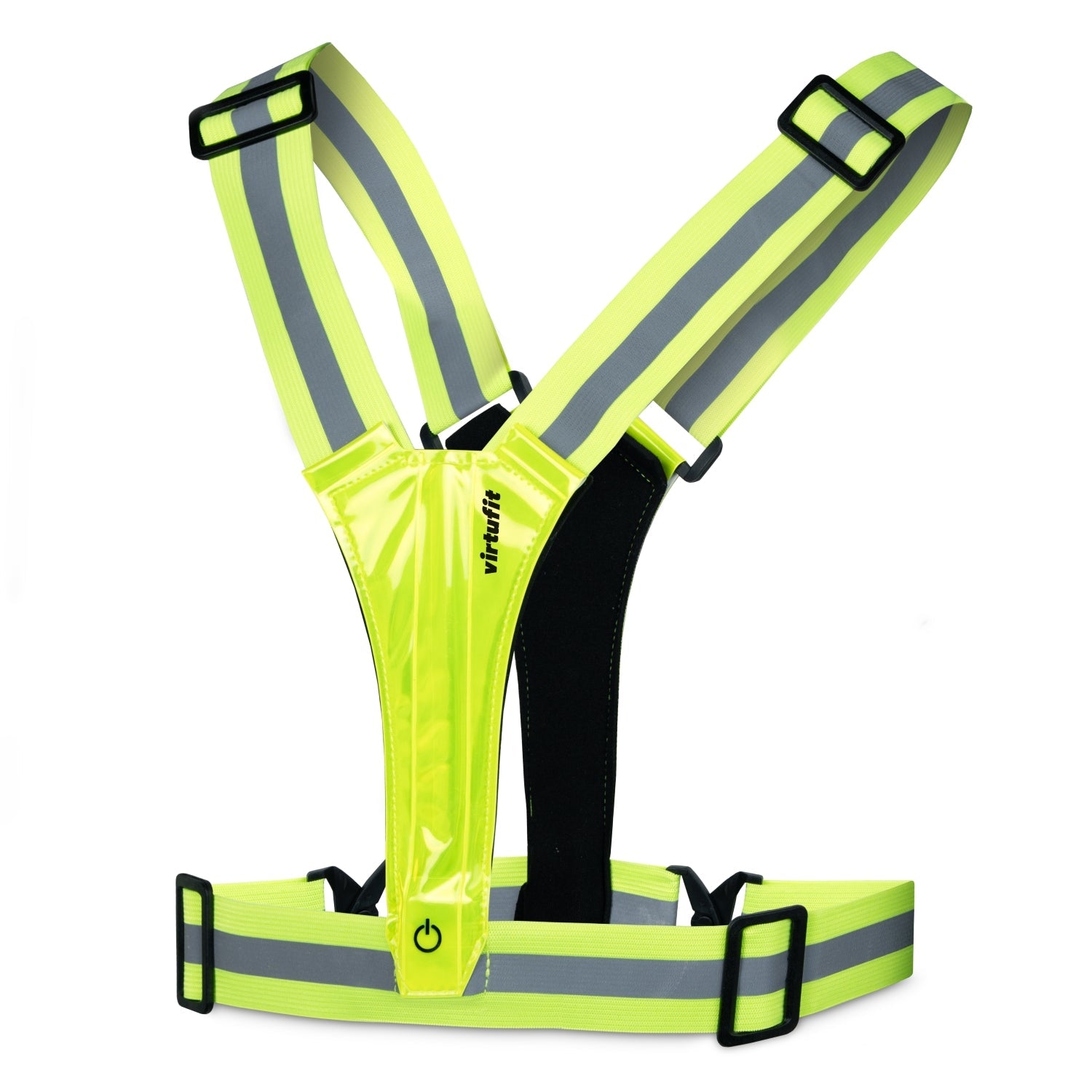 VirtuFit Reflective Safety Vest with LED – Running Lights