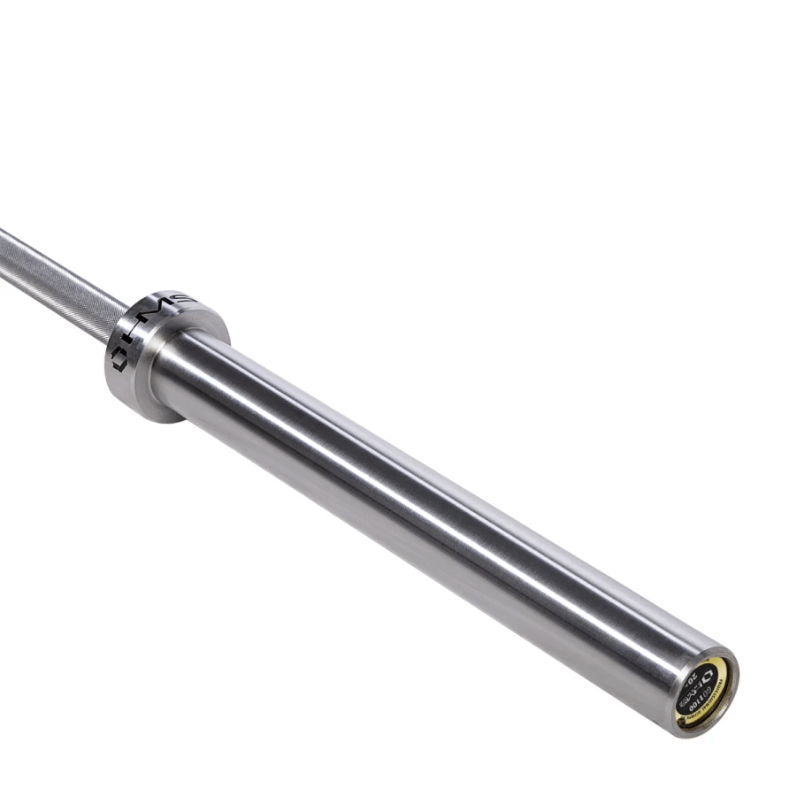HMS Olympic Barbell with Lock Jaw Collars - 50 mm - 220 cm