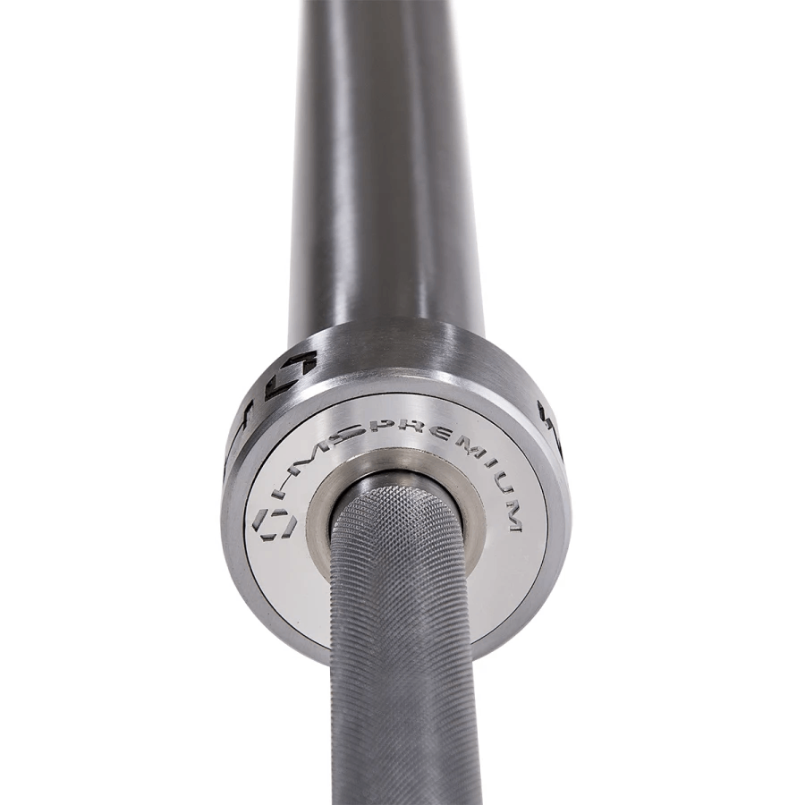 HMS Olympic Barbell with Lock Jaw Collars - 50 mm - 220 cm