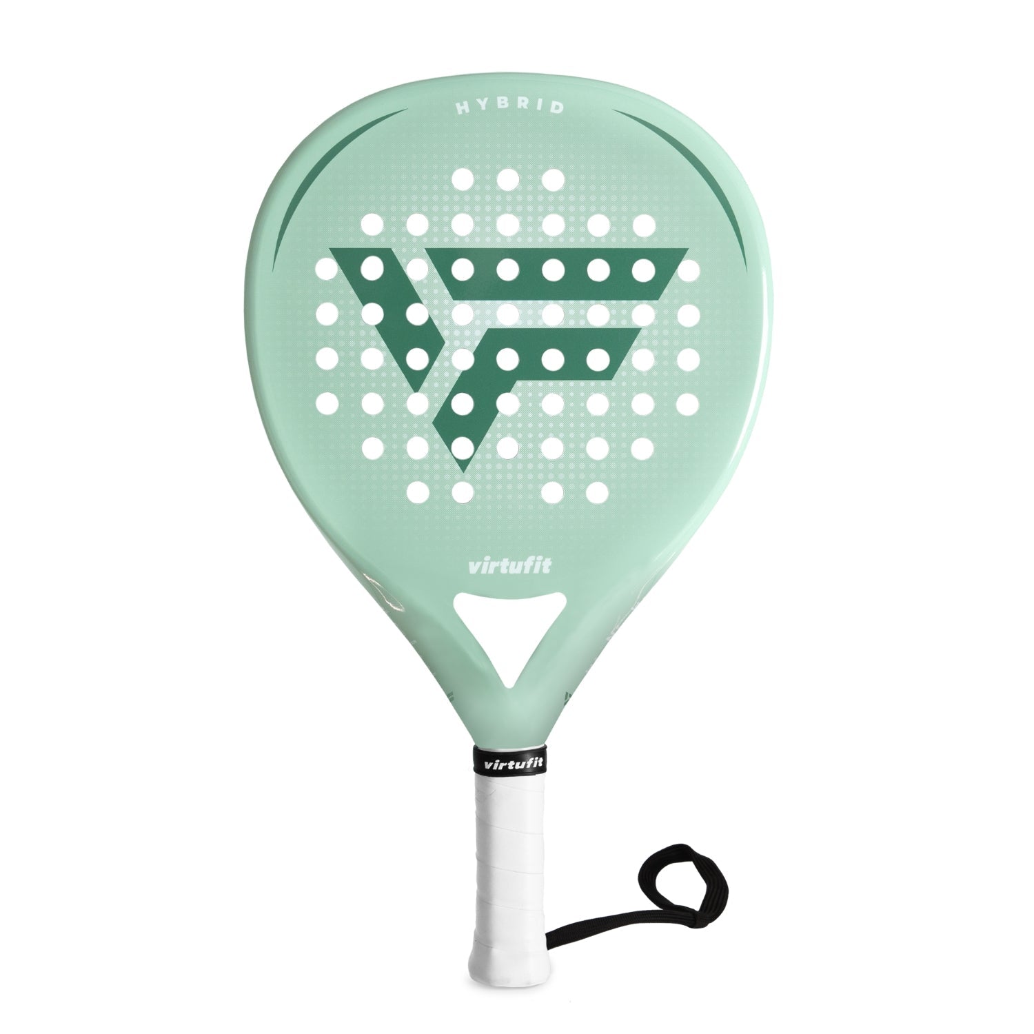 VirtuFit Hybrid Padel Racket - Mint Green