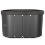 The VirtuFit Oval Ice Bath - Anthracite - 500 Litres