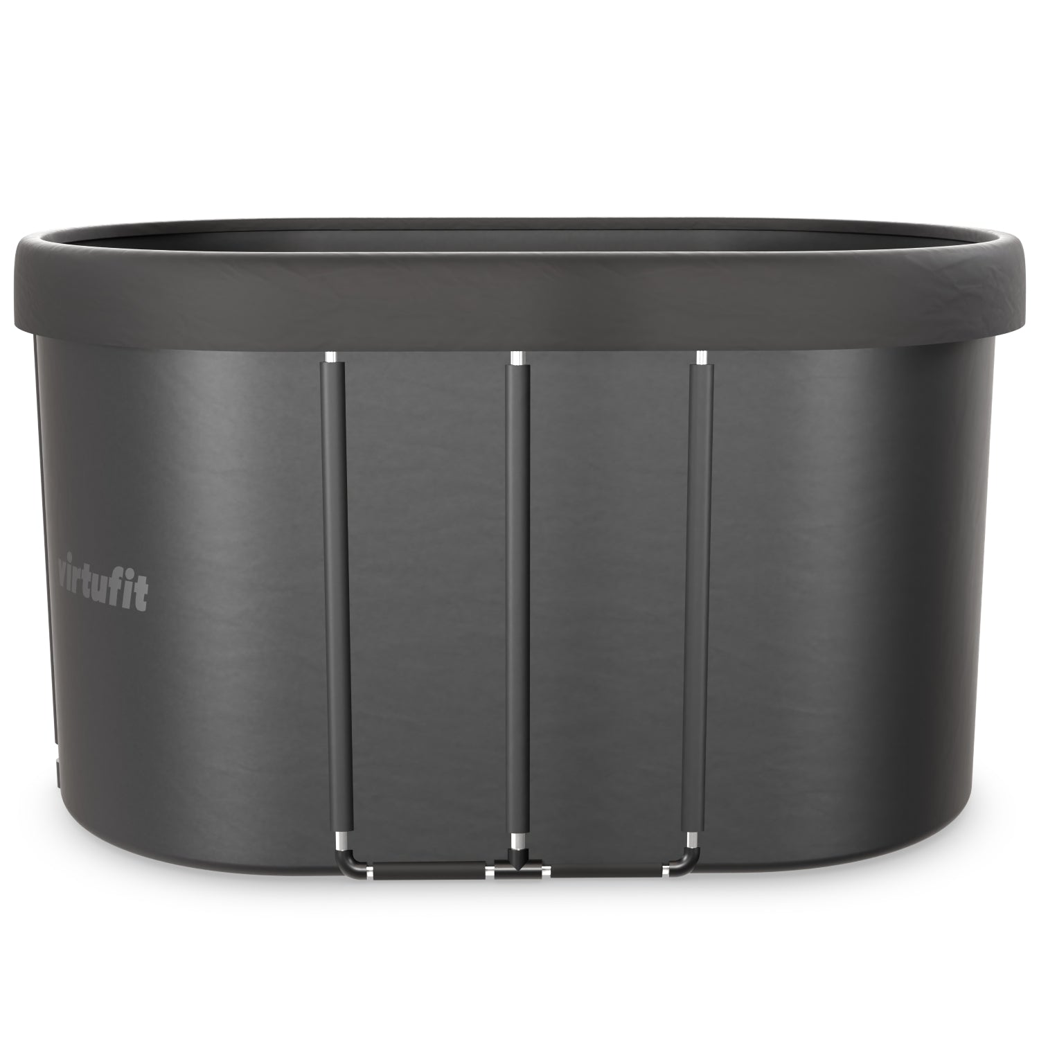 The VirtuFit Oval Ice Bath - Anthracite - 500 Litres