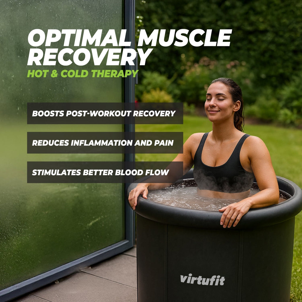 VirtuFit Ice Bath XXL - 375 Liter - Anthracite