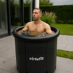 VirtuFit Ice Bath XXL - 375 Liter - Anthracite