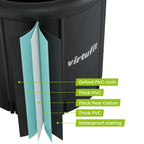 VirtuFit Ice Bath XXL - 375 Liter - Anthracite