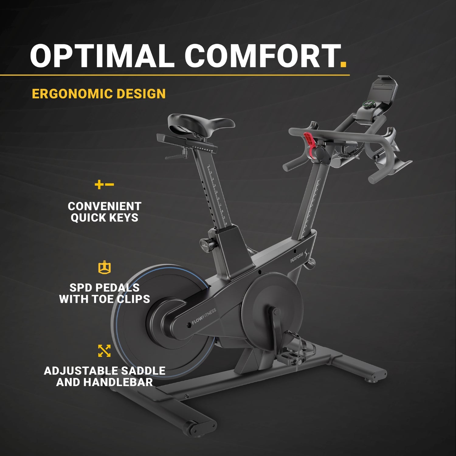 Flow Fitness Perform S2i Indoor Cycle