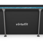 VirtuFit Rectangular Swimming Pool - Anthracite - 260 x 180 x 66 cm