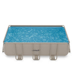 VirtuFit Rectangular Pool 400 x 200 x 122 cm - Beige - Including Filter Pump