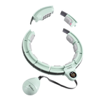 HMS Set Hula Hoop - Green + Slimming Waist Belt