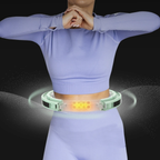 HMS Set Hula Hoop - Green + Slimming Waist Belt