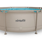 VirtuFit Round Pool - Ø244 x 76 cm - Beige - Includes Filter Pump