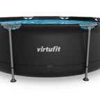VirtuFit Rond Zwembad - Ø244 x 76 cm - Antraciet